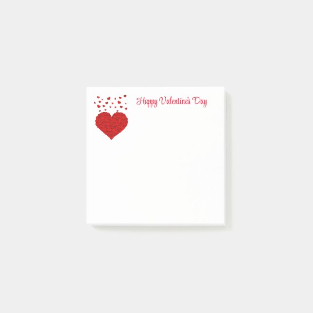Notes Post-it pour la Saint-Valentin Post-it (Devant)