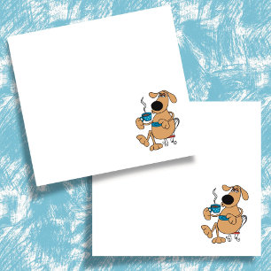 Notes Post-it® pour le chien de café