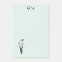 Notes Post-it pour les oiseaux de brouillard