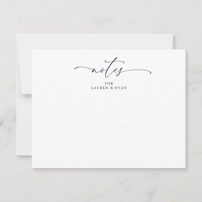 Notes pour la carte Conseils Mariages 1 Couple (Devant)