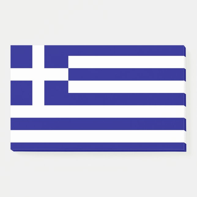 Notes with flag of Greece (Front)