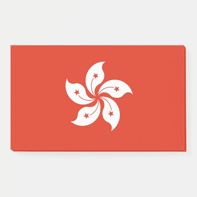 Notes with flag of Hong Kong (Front)
