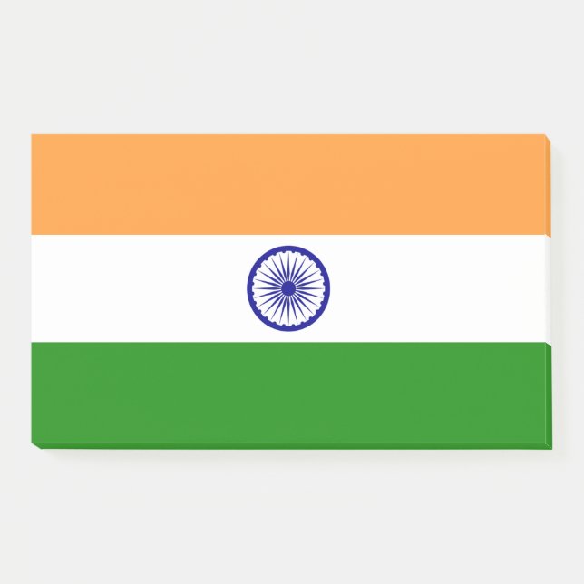 Notes with flag of India (Front)