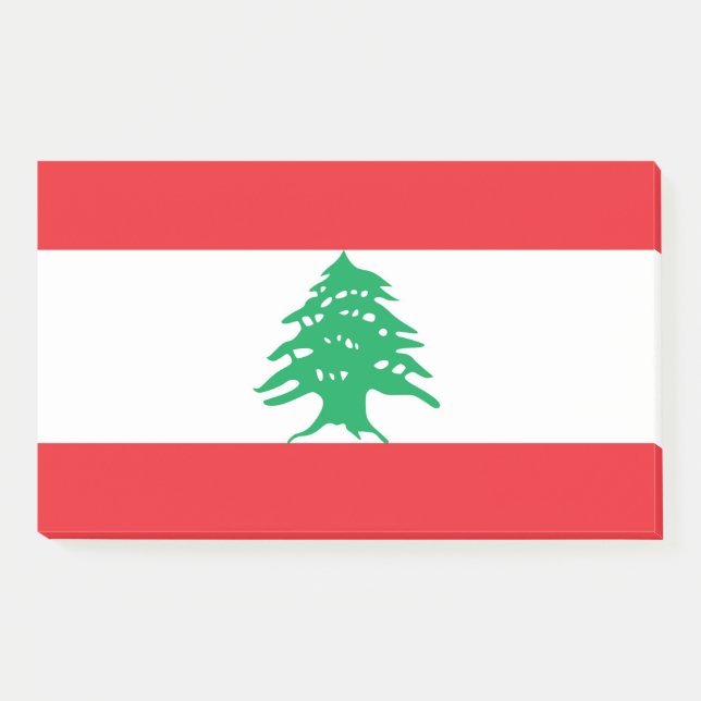 Notes with flag of Lebanon (Front)