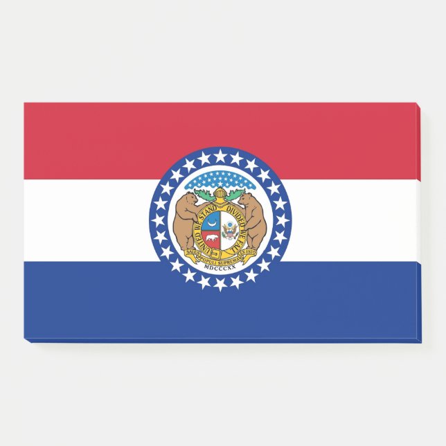 Notes with flag of Missouri, USA (Front)