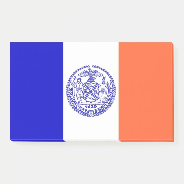 Notes with flag of New York City, USA (Front)