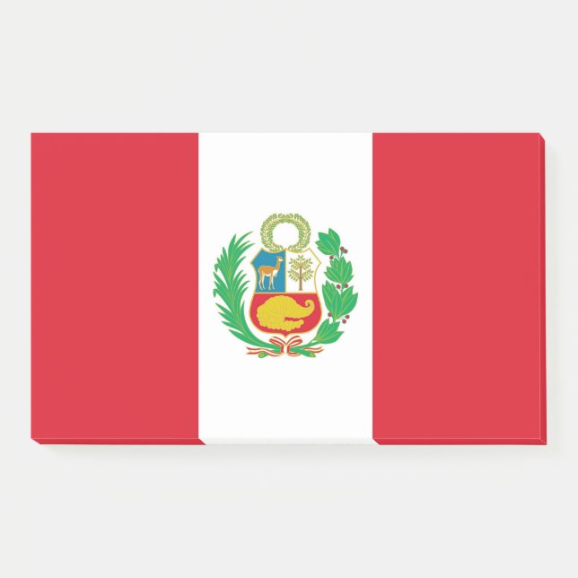 Notes with flag of Peru (Front)