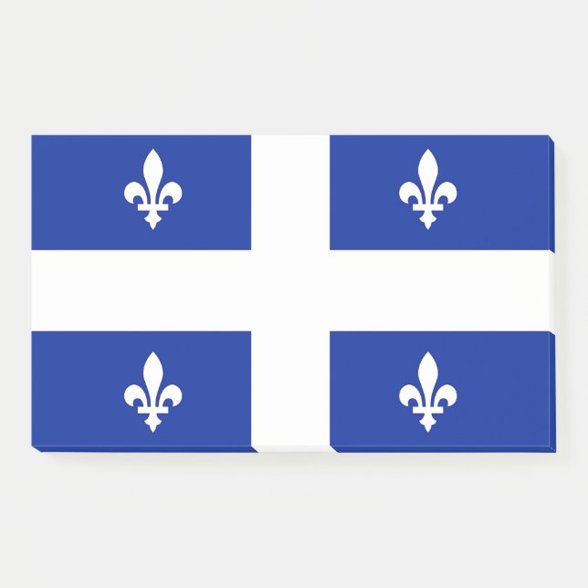 Notes with flag of Quebec, Canada (Front)