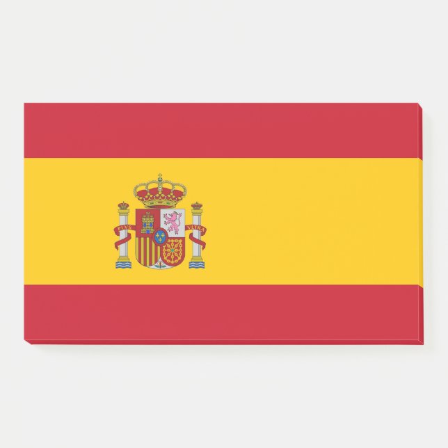 Notes with flag of Spain (Front)