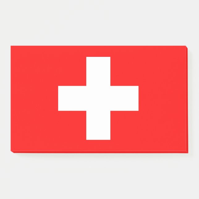 Notes with flag of Switzerland (Front)
