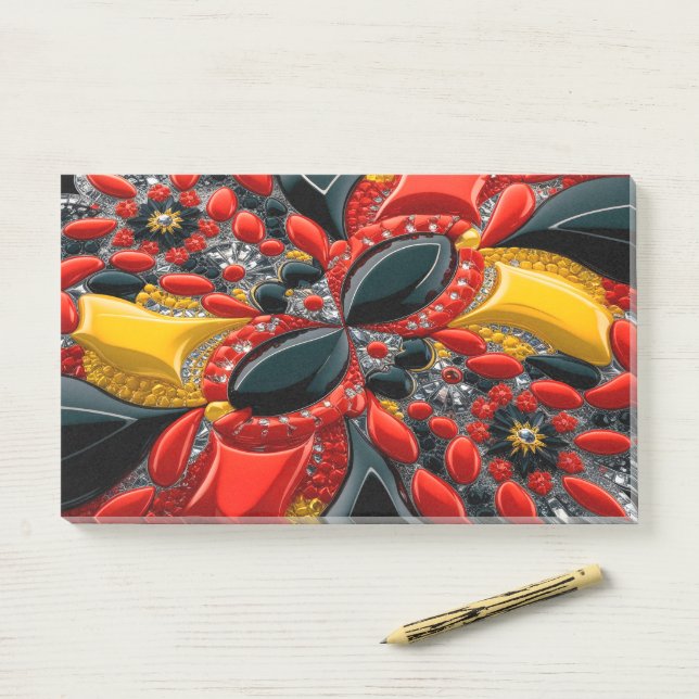 Notes with Germany Colours (On Desk)