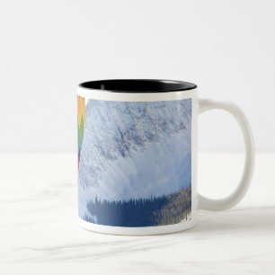 Noth America, USA, Colorado, Mt. Crested Butte, 2 Two-Tone Coffee Mug