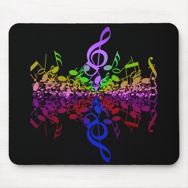 Nothin' But Treble-Rainbow-Mouse Pad Mouse Pad (Front)
