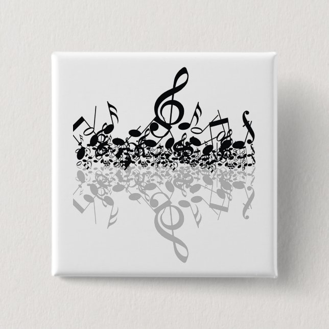Nothin' But Treble-White Button (Front)