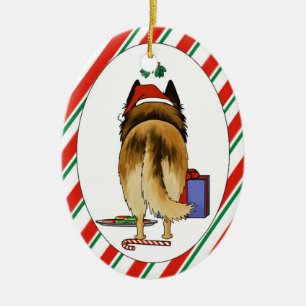 Nothin' Butt A Belgian Christmas Ornament