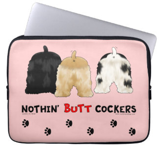 Nothin' Butt Cockers Laptop Sleeve