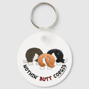 Nothin' Butt Corgis Keychain