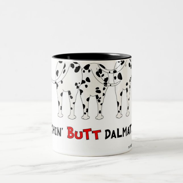 Nothin' Butt Dalmatians Mug (Center)