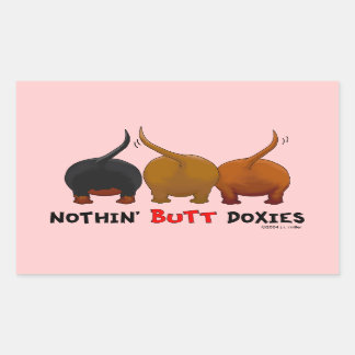 Nothin' Butt Doxies Sticker