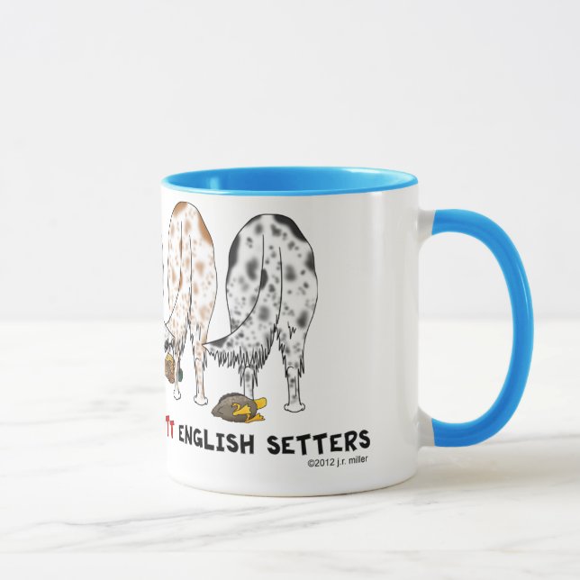 Nothin' Butt English Setters Mug (Right)