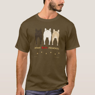 Nothin' Butt Frenchies Dark T-shirt
