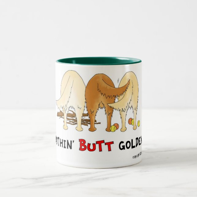 Nothin' Butt Goldens Mug (Center)