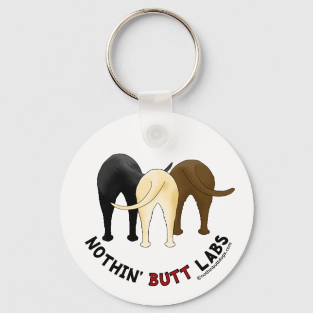 Nothin' Butt Labs Keychain (Front)