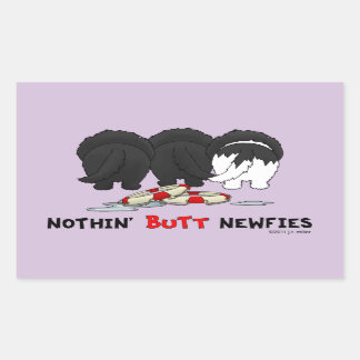 Nothin' Butt Newfies Sticker
