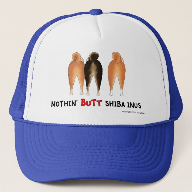 Nothin' Butt Shiba Inus Hat (Front)