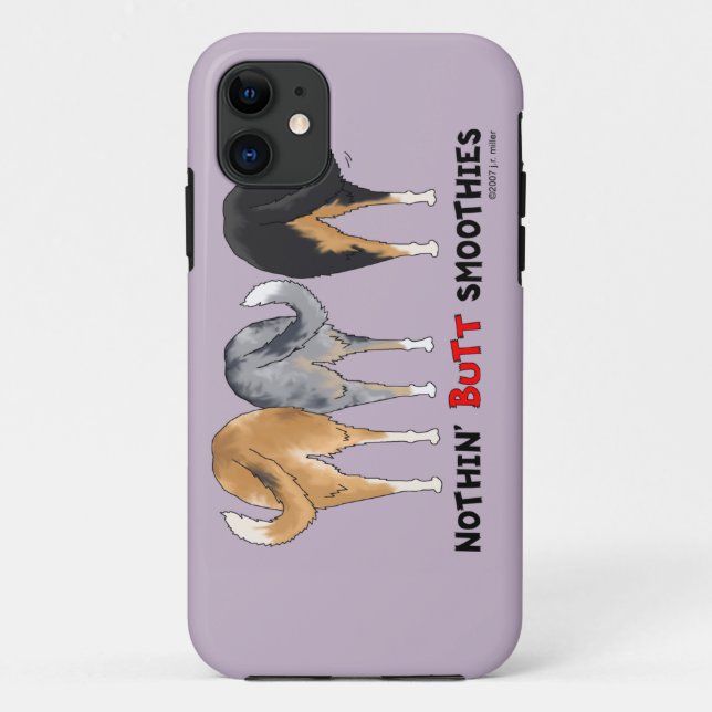 Nothin' Butt Smoothies Case-Mate iPhone Case (Back)