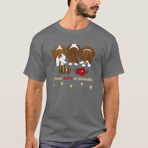 Nothin' Butt St. Bernards T-Shirt