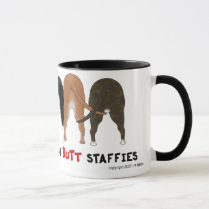 Nothin' Butt Staffies Mug
