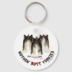 Nothin' Butt Yorkies Keychain