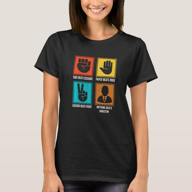Nothing Beats Director Cool Administrator Manager  T-Shirt (Front)