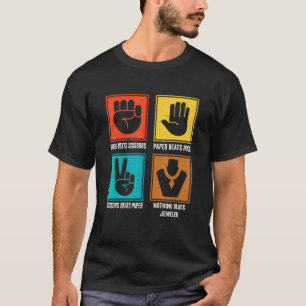 Nothing Beats Jeweller Cool Lapidary Jewellery Gol T-Shirt