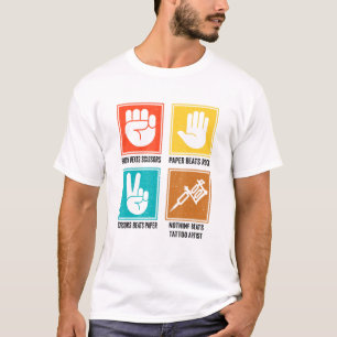 Nothing Beats Tattoo Artist Cool Tattooist Inked T T-Shirt