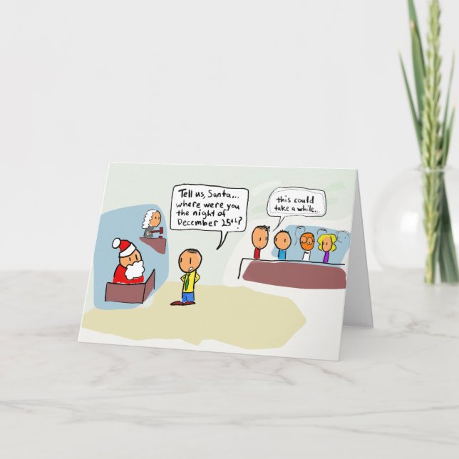 Nothing But a Merry Christmas (custom) Holiday Card (Front)