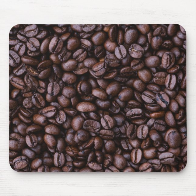 Nothing But Coffee Beans Mouse Pad (Front)