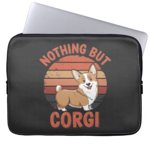 Nothing But Corgi Laptop Sleeve