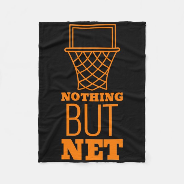 Nothing But Net  Fleece Blanket (Front)