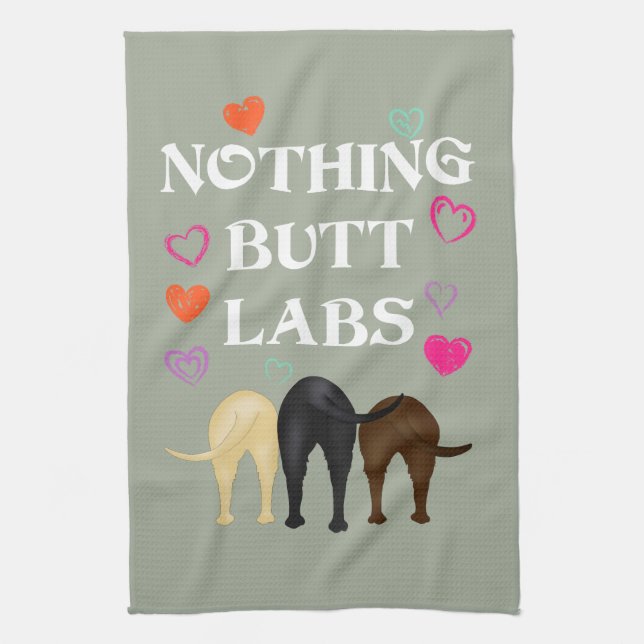 Nothing Butt Labs! Kitchen Towel (Vertical)