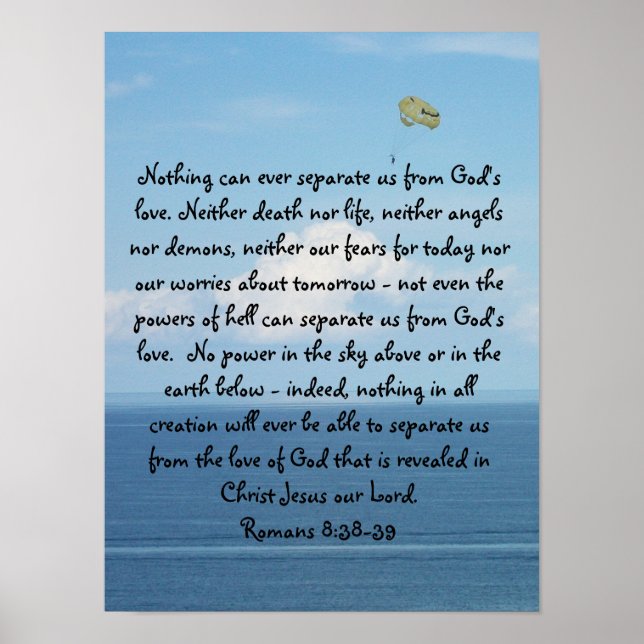 Nothing can ever separate us from... poster (Front)