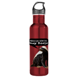 Nothing Can Stop the Honey Badger! (He speaks) 710 Ml Water Bottle
