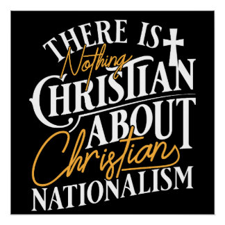 NOTHING CHRISTIAN ABOUT IT POSTER