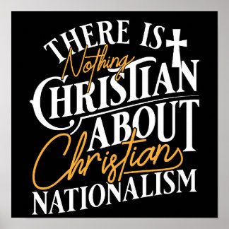 NOTHING CHRISTIAN ABOUT IT POSTER