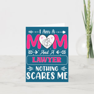 Nothing Es Me Funny Lawyer Mom Quote Card