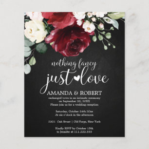Nothing Fancy Cheap Rustic Wedding Invitations