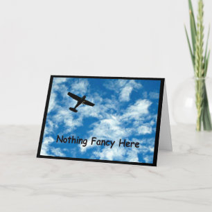 Nothing Fancy Here Just A Plane Father's Day Card! Card