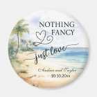 Nothing Fancy Just Love Elegant Wedding favour