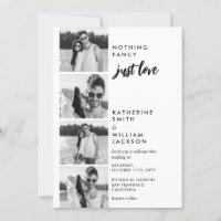 Nothing Fancy Just Love Photo Booth Budget Wedding